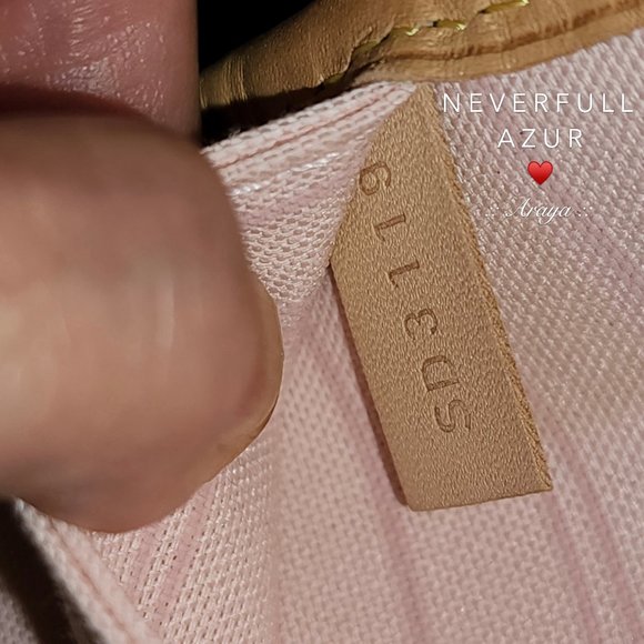 Louis vuitton N e v e r f u l l A z u r MM - Picture 10 of 14